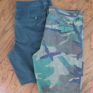 2 Quicksilver Amphibians shorts